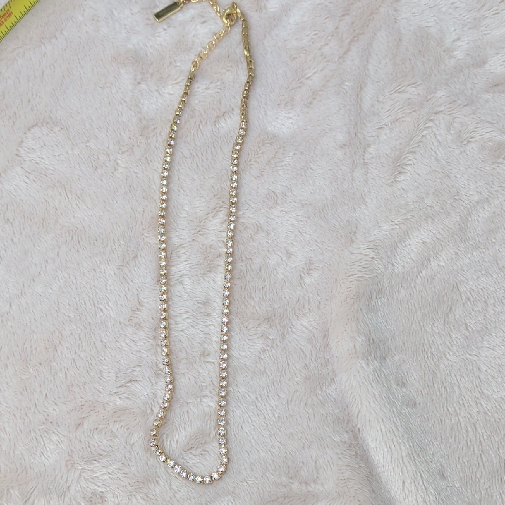 Sugarfix Faux Gold and‎ Diamond Necklace